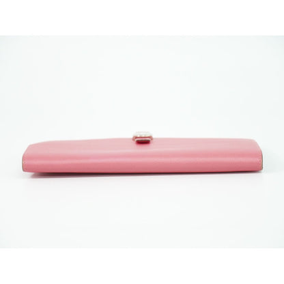 Hermes Dogon Wallet Leather Pink — view 5