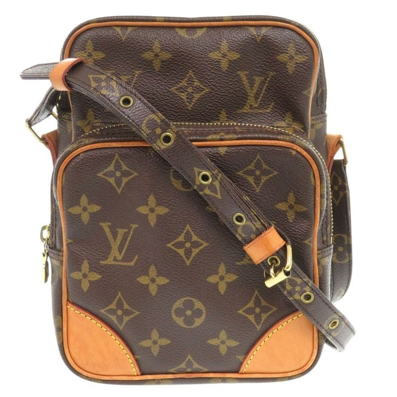 Louis Vuitton Amazon Monogram Brown Shoulder Bag 1144