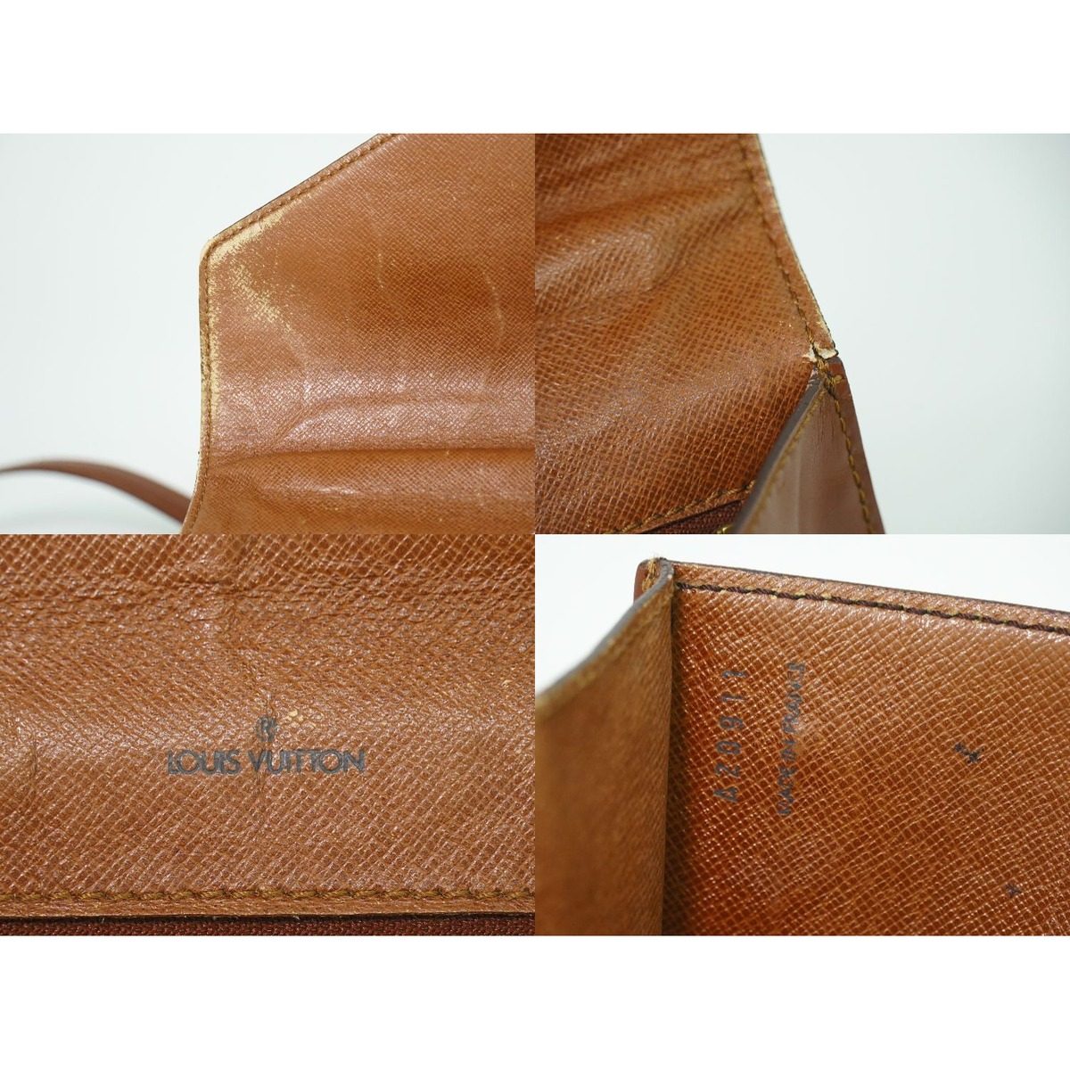 Louis Vuitton LV Monceau 26 Monogram 2-Way Shoulder Bag Brown — view 9