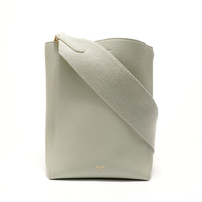 Celine Shoulder Bag Sangles Bucket Leather