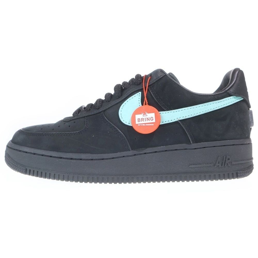 Tiffany & Co Nike Air Force 1 Low Black Air 1 Low Cut Sneakers Shoes