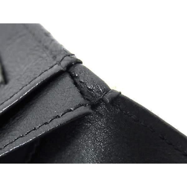 Chanel Wallet Sebulga Black Coco Mark Bifold Long — view 2