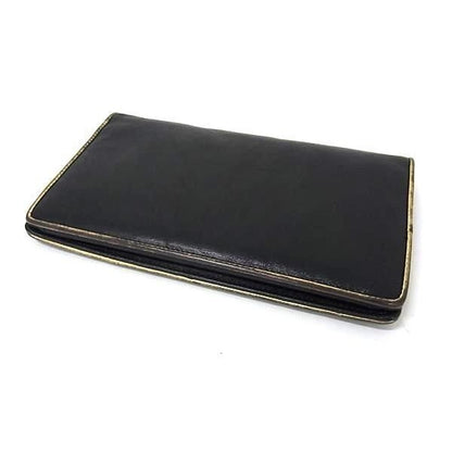 Chanel Wallet Sebulga Black Coco Mark Bifold Long — view 3