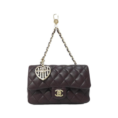Chanel Bag Charm Brown