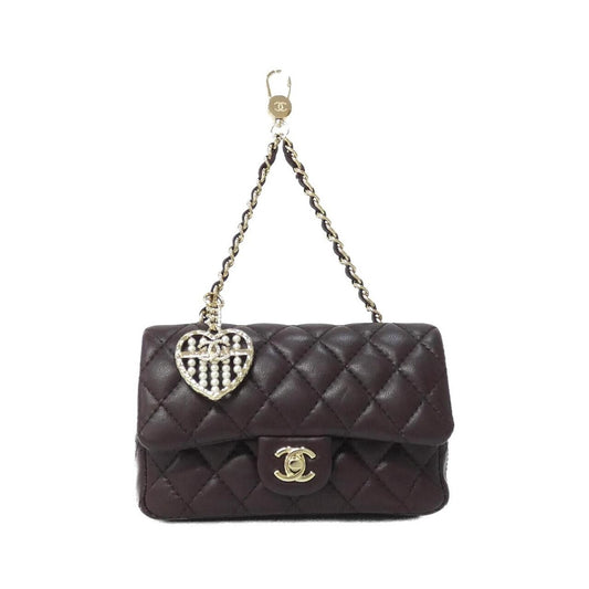 Chanel Bag Charm Brown
