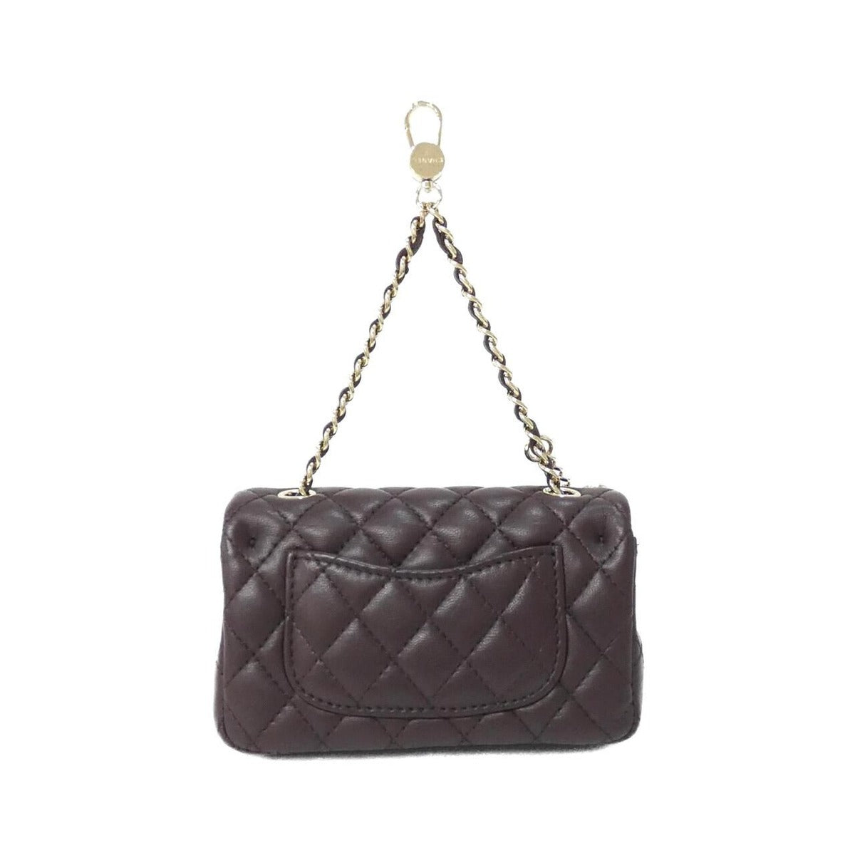 Chanel Bag Charm Brown — view 2