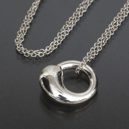 Tiffany & Co Eternal Circle Necklace 925 Sterling Silver