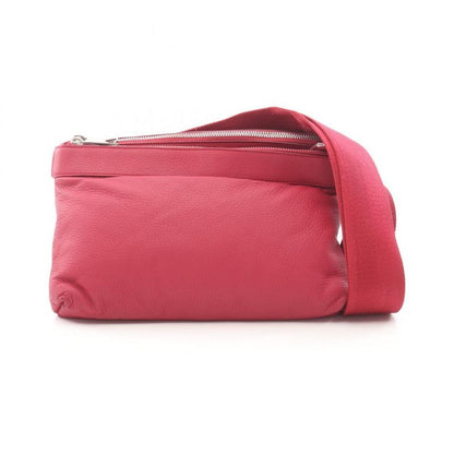 Bottega Veneta Shoulder Bag Red Leather