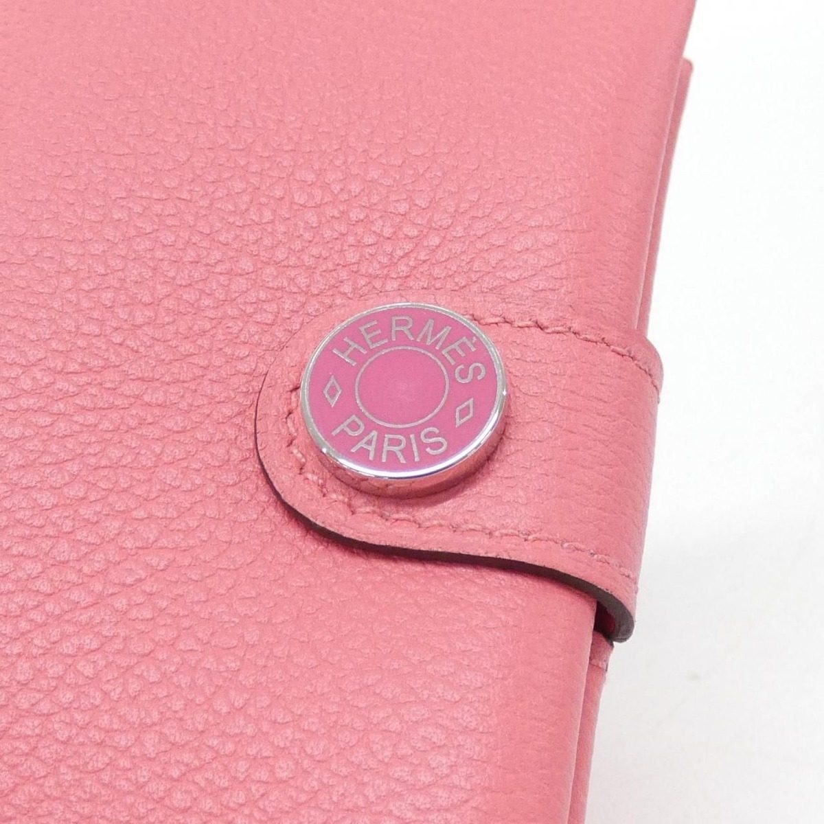 Hermes Card Case Card Holders Pink — view 4