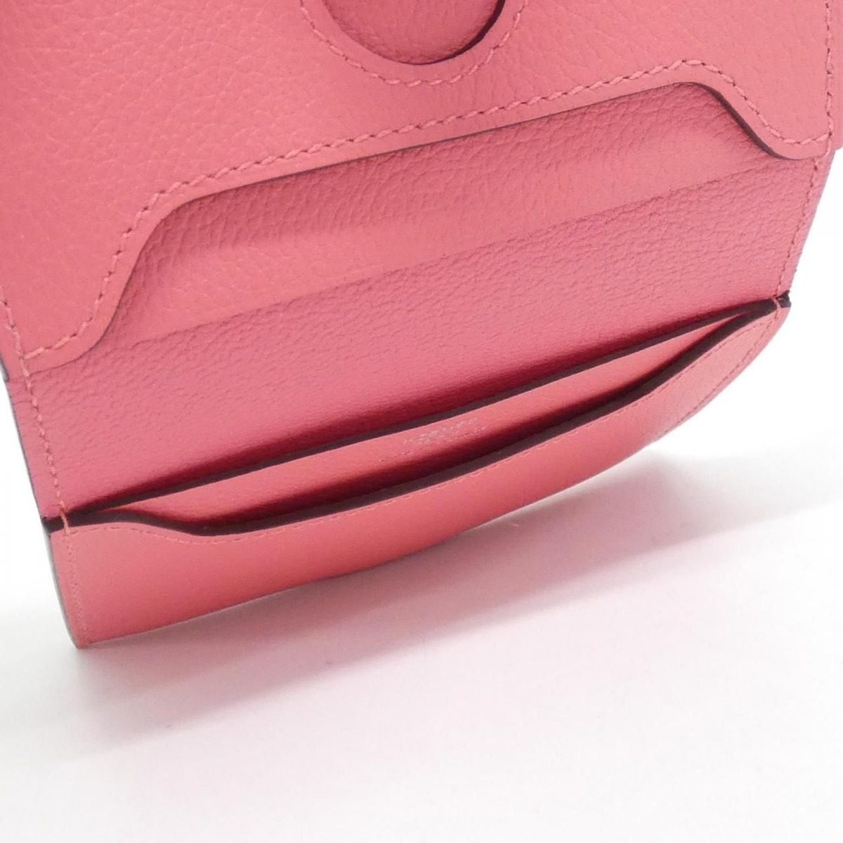 Hermes Card Case Card Holders Pink — view 6