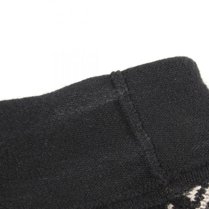 Hermes Knit Check High Neck Cashmere Sweater — view 5