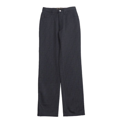 Fendi Vintage Pants 42 Zucca Pattern Skinny