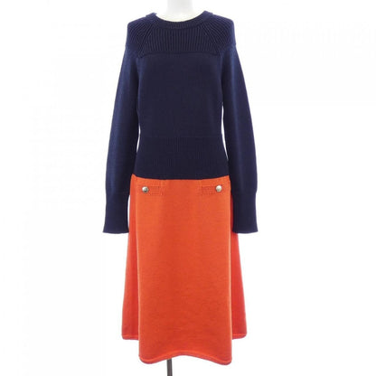Chanel Dress Navy 36 Navybased Orange