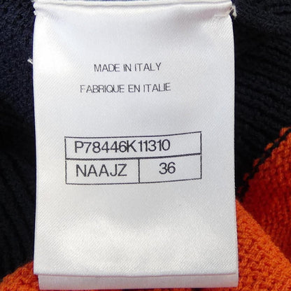 Chanel Dress Navy 36 Navybased Orange — view 4