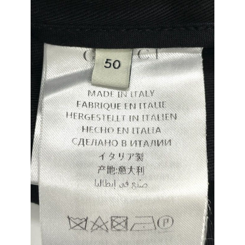 Gucci 17 Cotton Pants 50 Black — view 6