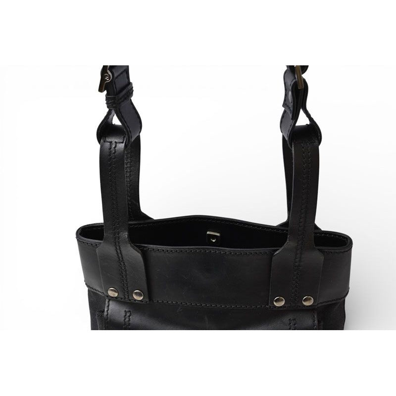 Gucci Shoulder Bag Vintage Crossbody Leather Black — view 13