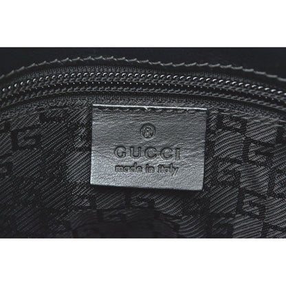 Gucci Shoulder Bag Vintage Crossbody Leather Black — view 15