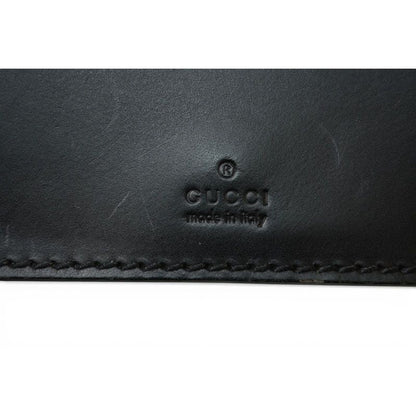Gucci Shoulder Bag Vintage Crossbody Leather Black — view 5