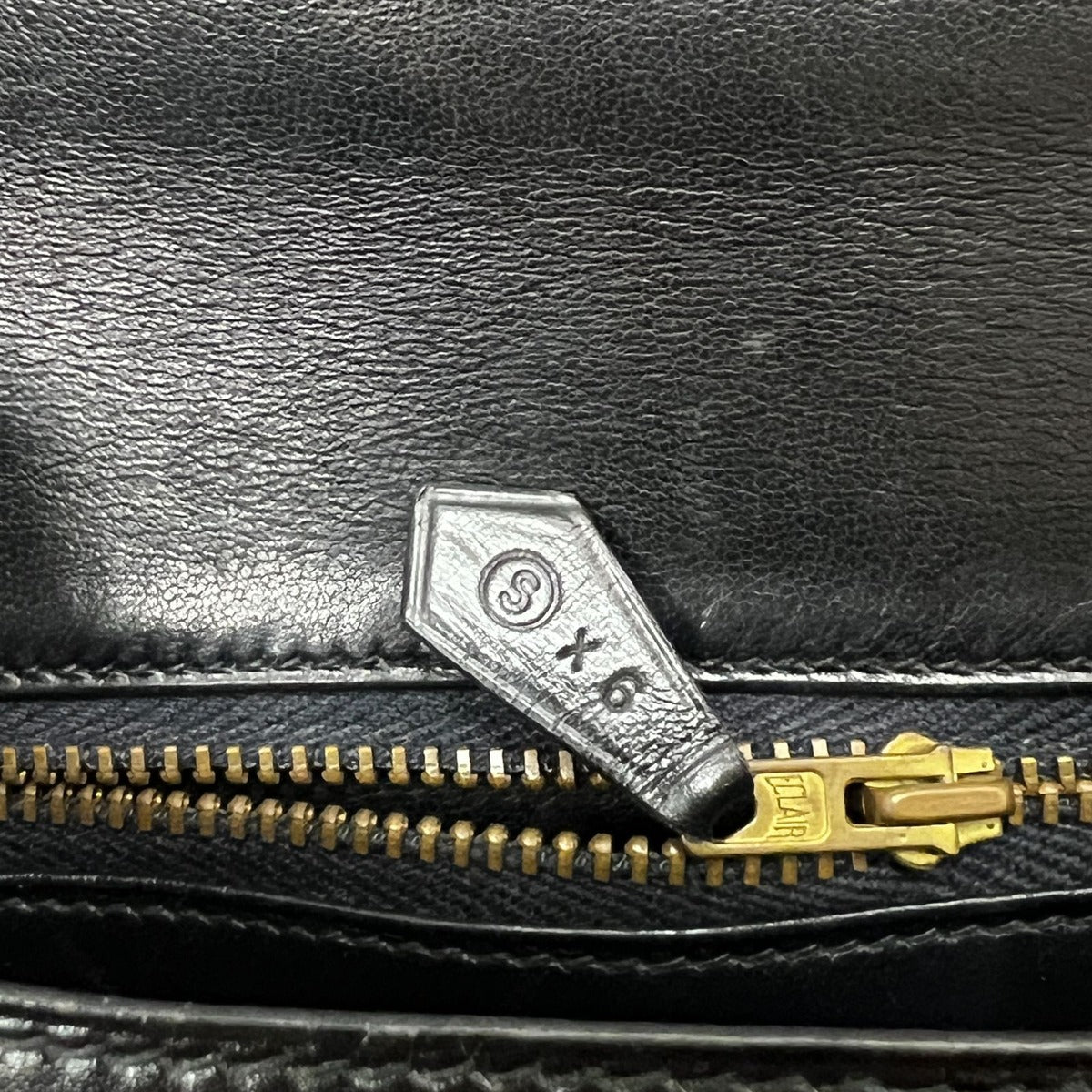 Hermes Constance 23 Shoulder Back Calf Cowhide Box Black Bag — view 16