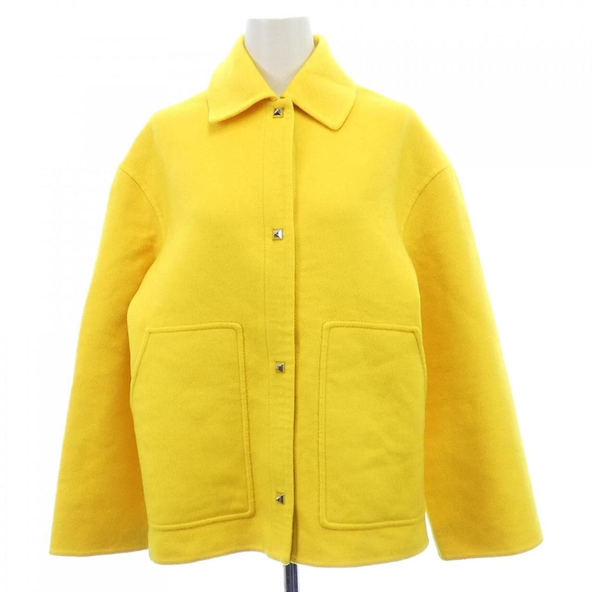 Hermes Medley Jacket Cashmere Yellow
