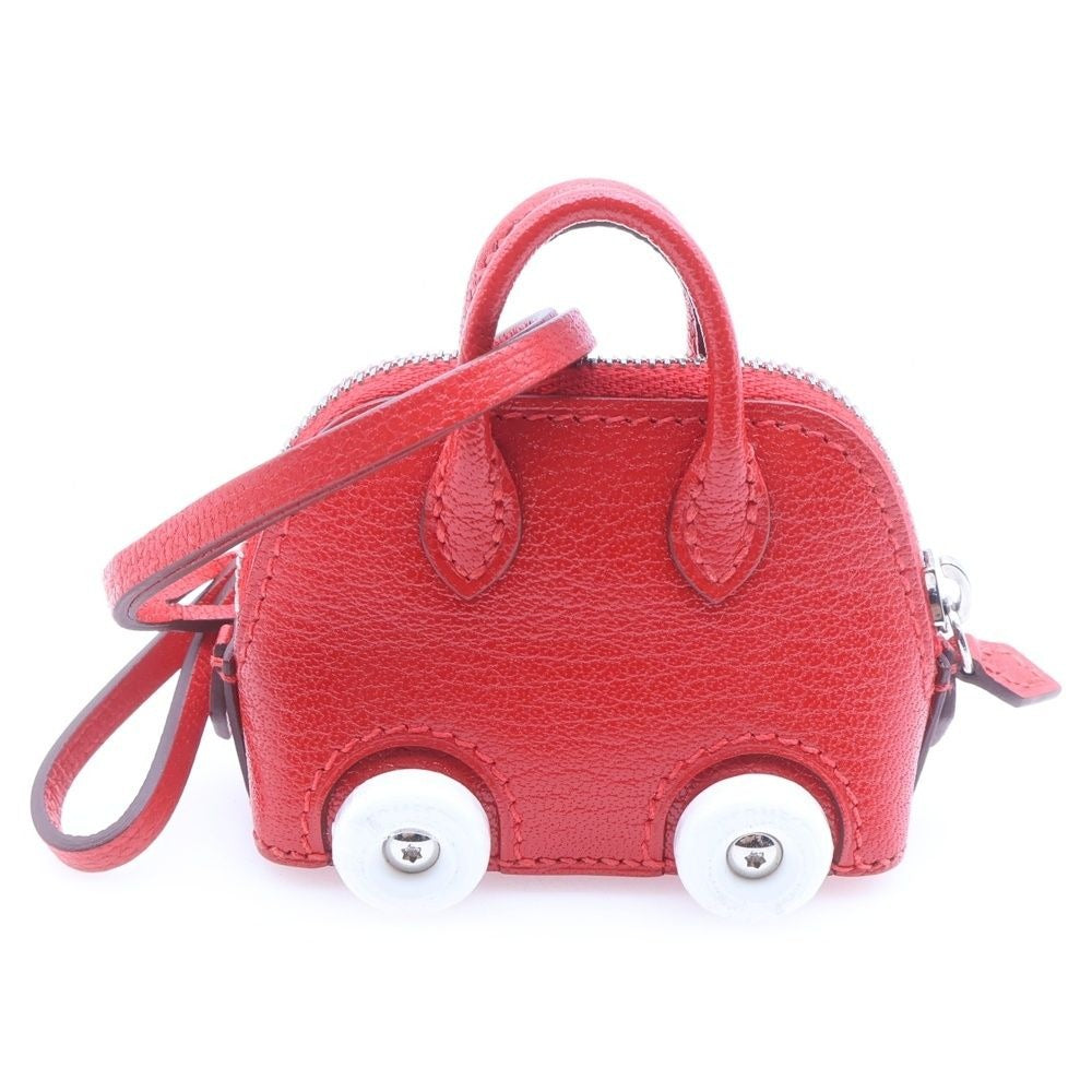 Hermes Charm Bolide on Wheels Chevre Misor le Juku Red