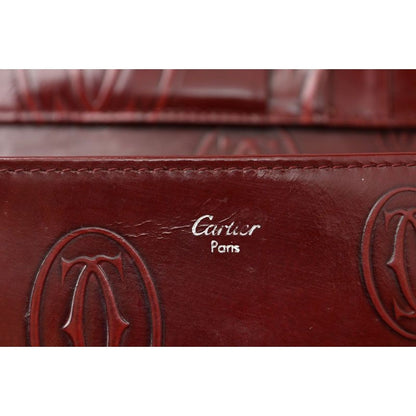 Cartier Wallet Foldover Happy Birthday Bordeaux — view 11