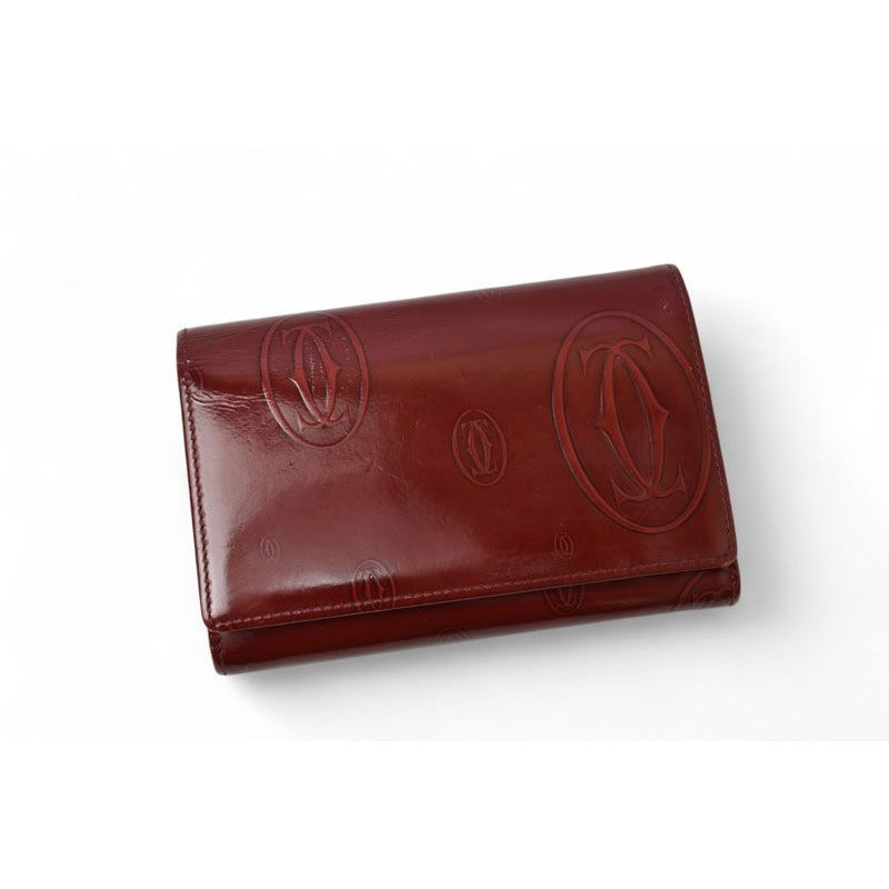 Cartier Wallet Foldover Happy Birthday Bordeaux — view 2