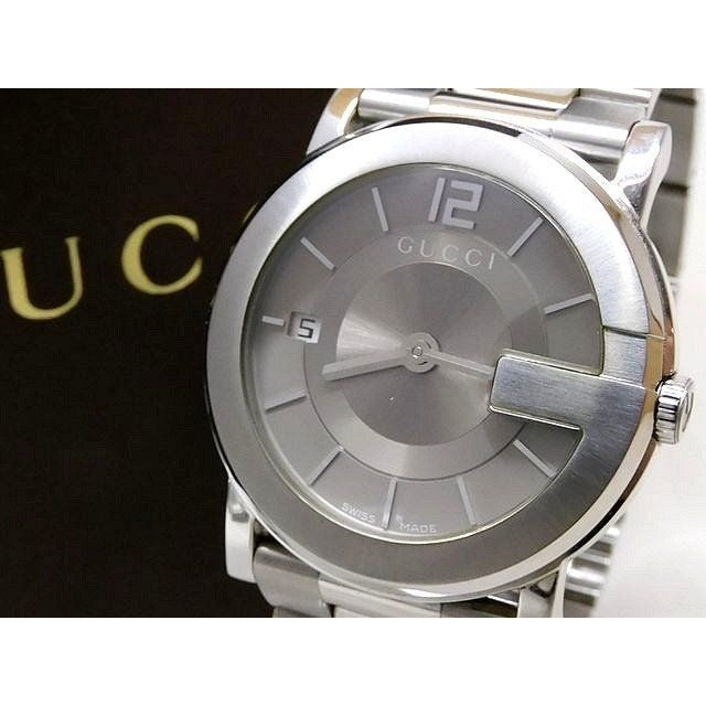 Gucci Watch Quartz Gray Dial Stainless Steel