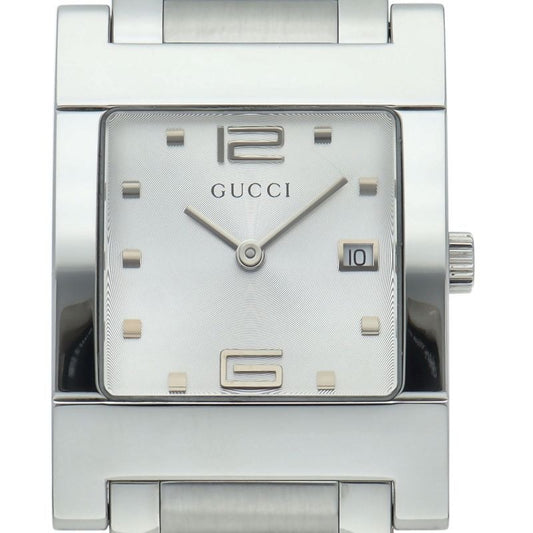 Gucci Square Watch 7700 M SS Silver Polished