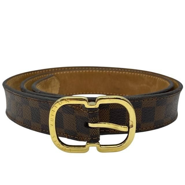 Louis Vuitton M9744 Santure Mini Belt Accessories Small Damier Leather Brown