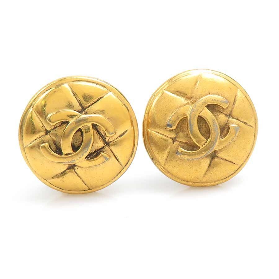 Chanel Earrings Gold