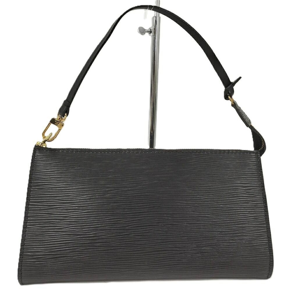 Louis Vuitton Pochette Accessoire Handbag Epi Noir Black
