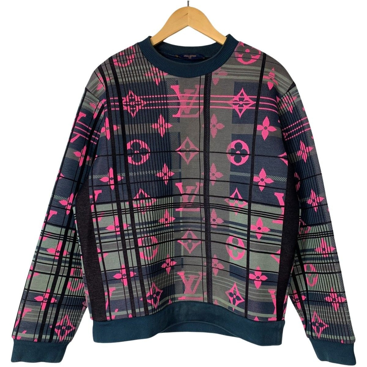 Louis Vuitton Sweat Monogram Jacquard Hky75 Wzrw Winter Size