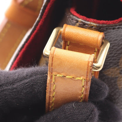 Louis Vuitton Shoulder Bag Tambourine Canvas Leather — view 9
