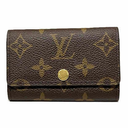 Louis Vuitton Multicles 6 Monogram Key Case Canvas Holder