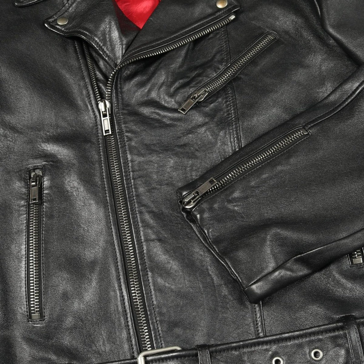 Gucci Leather Jacket Black — view 9