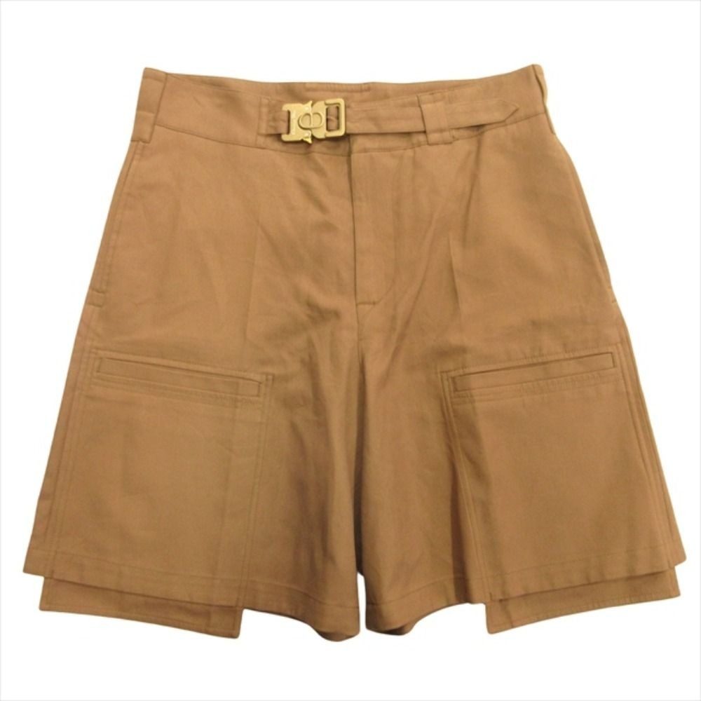 Dior Rollaco Star Belt Bermuda Cargo Shorts Travis Scott Runway Worn 48 Brown