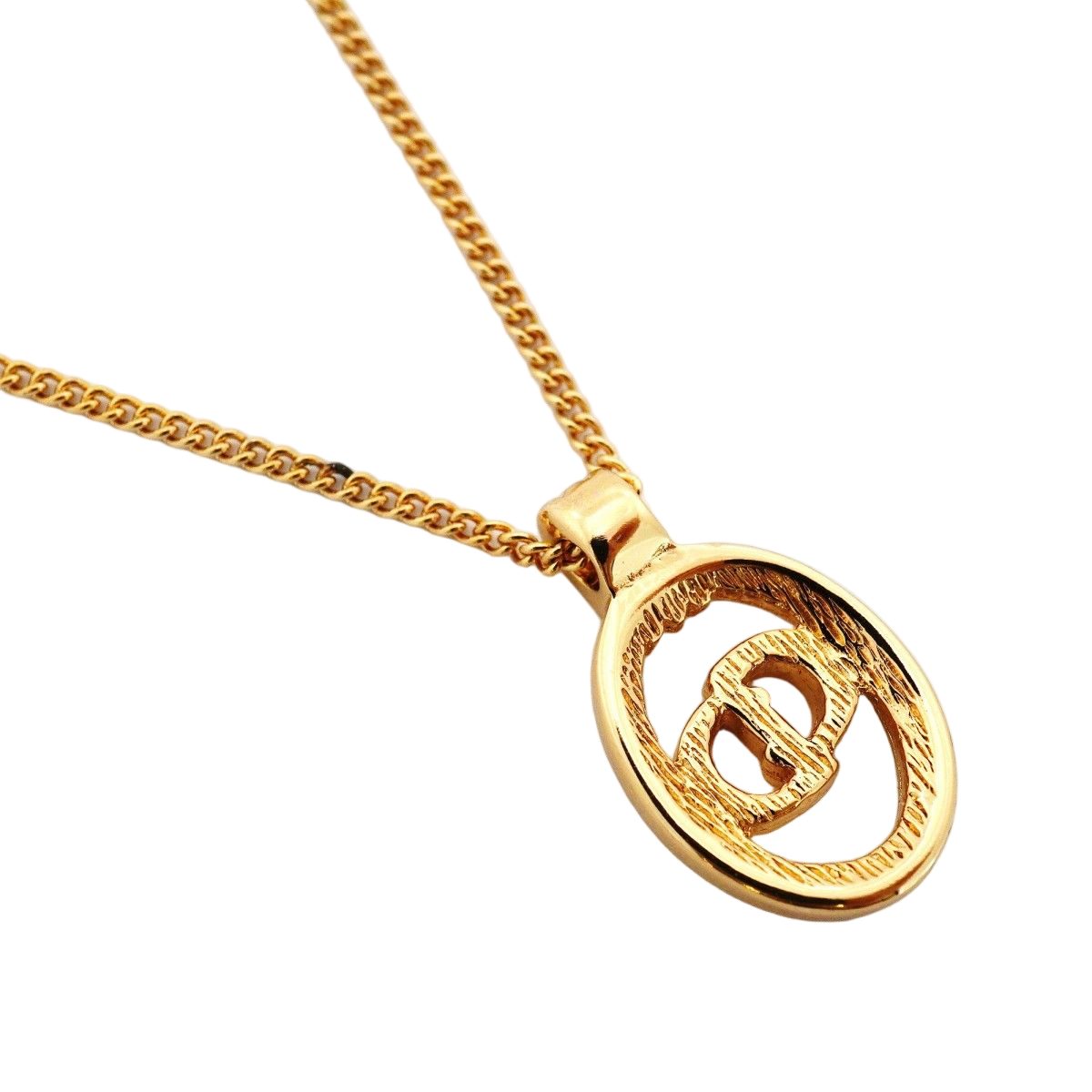 Dior Necklace CD Logo Gold Plated — view 2