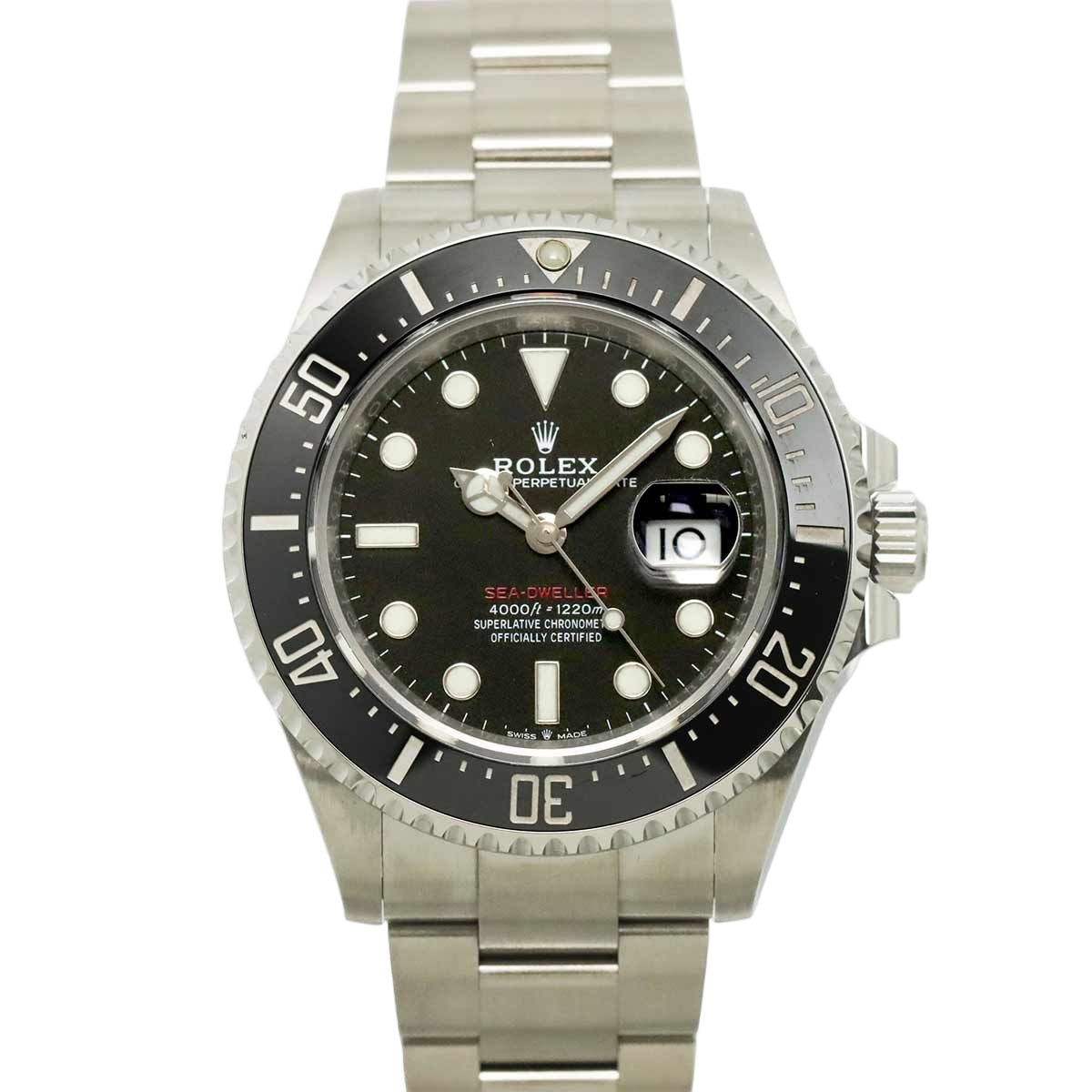 Rolex Sea Dweller Random Roulette Watch Date Black Automatic Winding