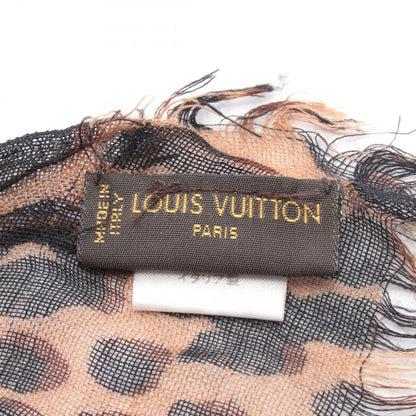 Louis Vuitton Shawl Etole Leopard Silk — view 2