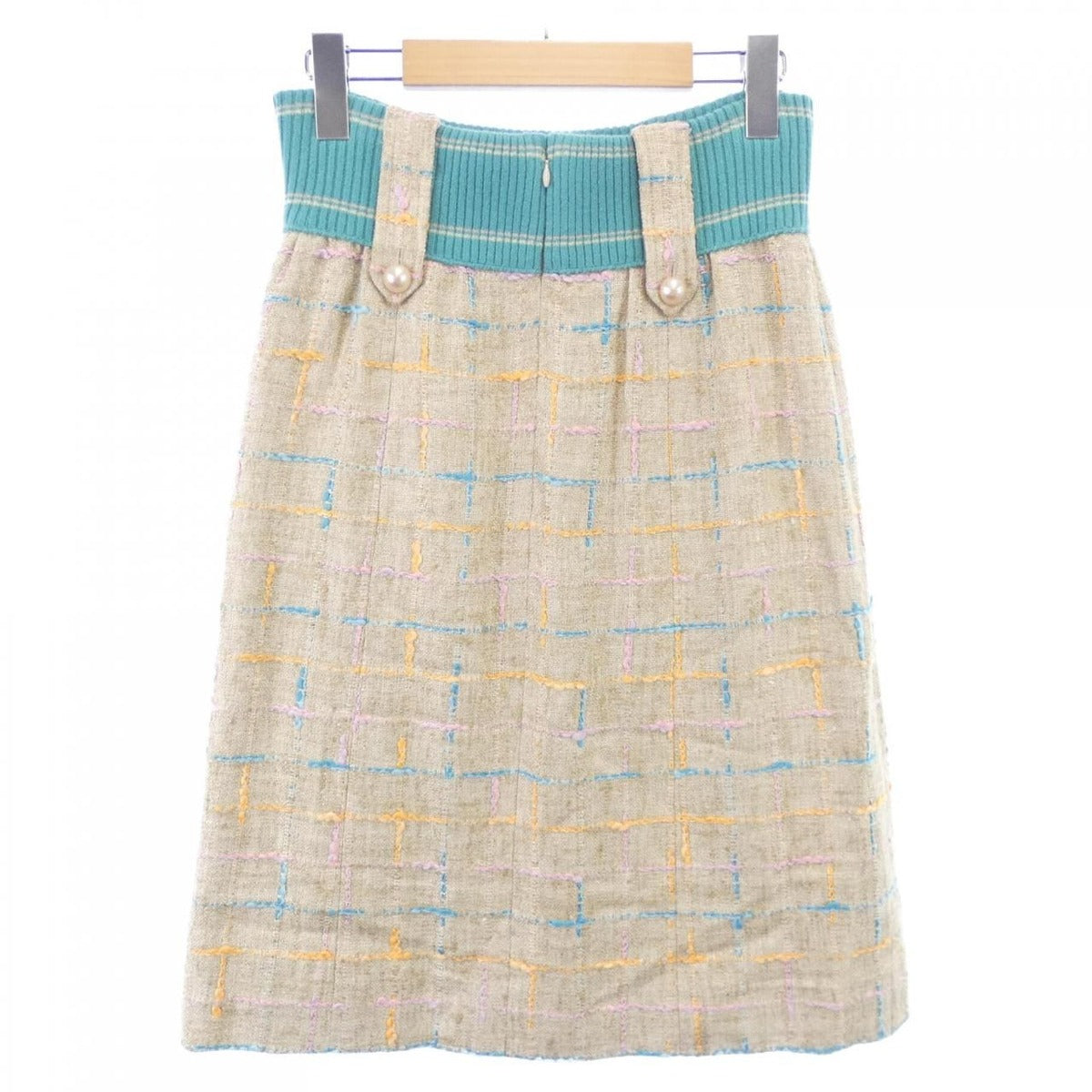 Chanel Vintage Skirt Beige 40 — view 2