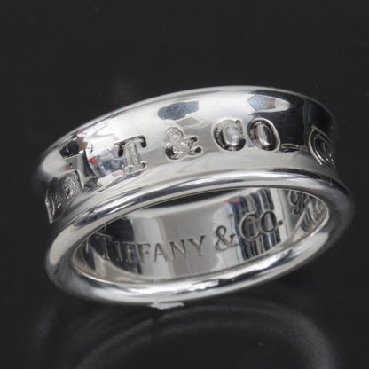 Tiffany & Co 1837 Wide Ring No 10 AG 925 Thick E1142