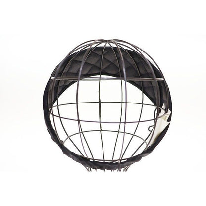 Chanel Quilted Headband Silk Satin Black Aa Hat — view 3