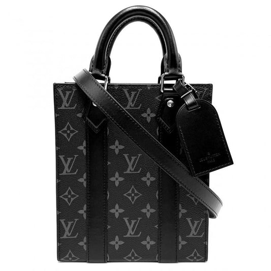 Louis Vuitton 2-Way Monogram Eclipse Sac Plat Mini Shoulder Bag