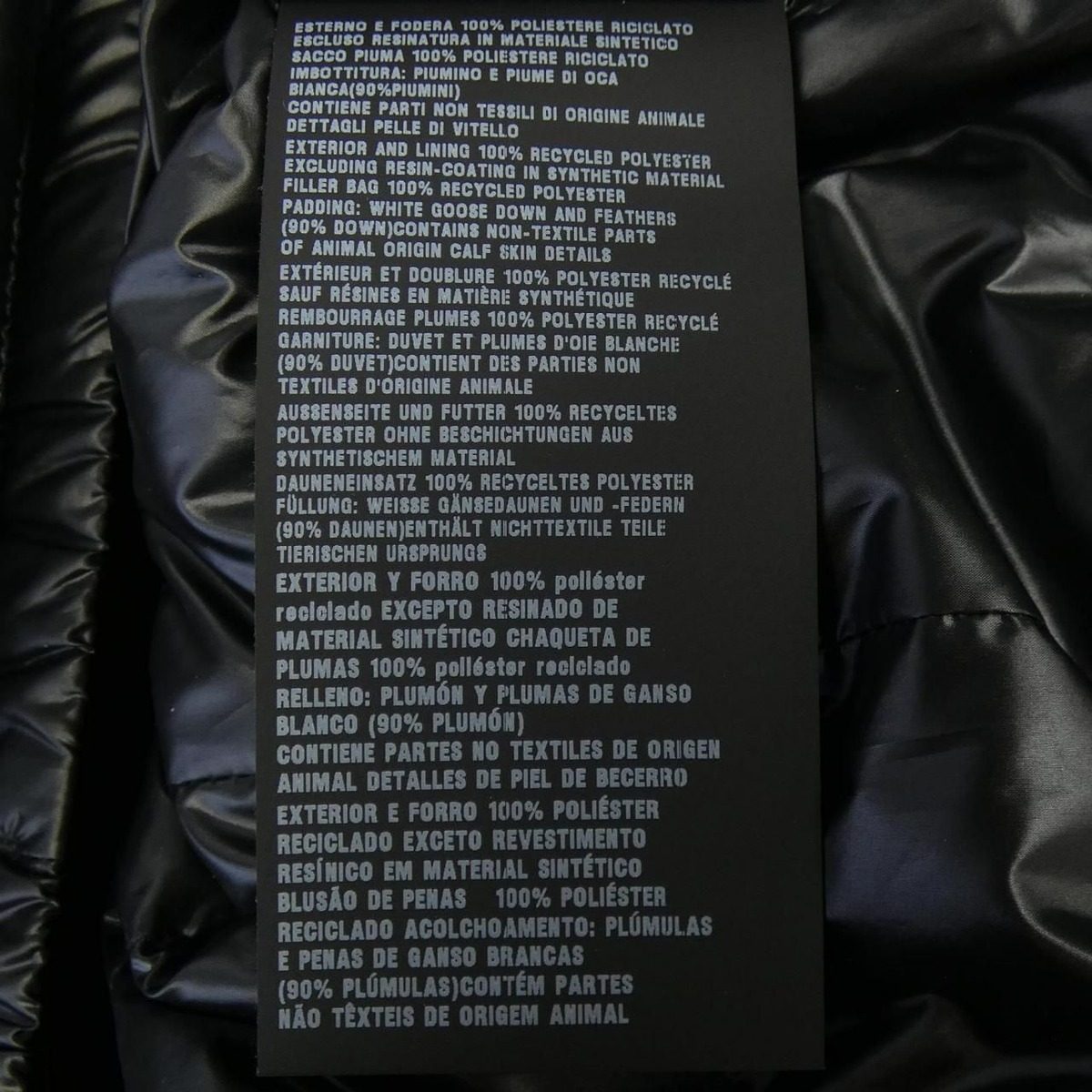 Prada Triangle Logo Down Jacket — view 3