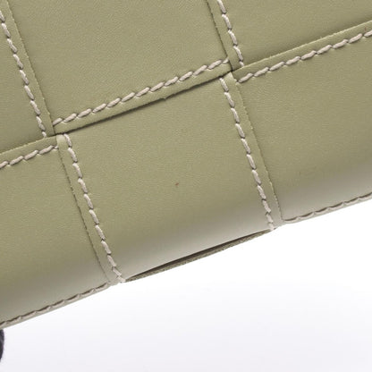 Bottega Veneta Bifold Wallet Stitch Cassette Intrecciato Light Khaki — view 10