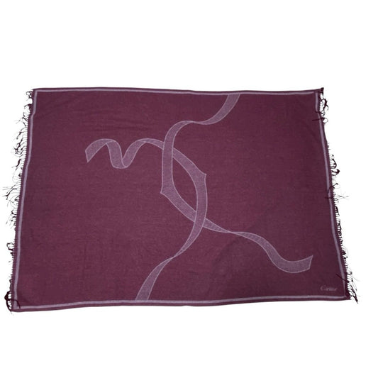 Cartier Large Shawl Scarf Cashmere