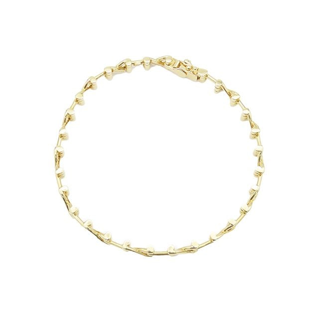 Tiffany & Co Jean Schlumberger Link Yellow Gold 18K Bracelet — view 2