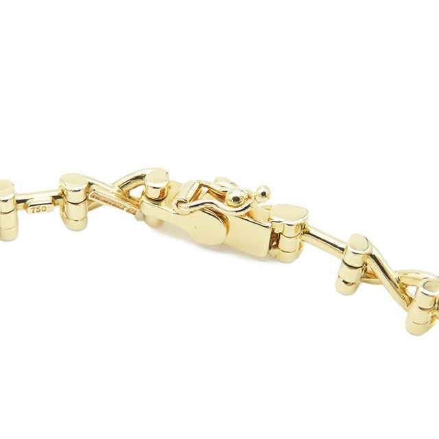 Tiffany & Co Jean Schlumberger Link Yellow Gold 18K Bracelet — view 3