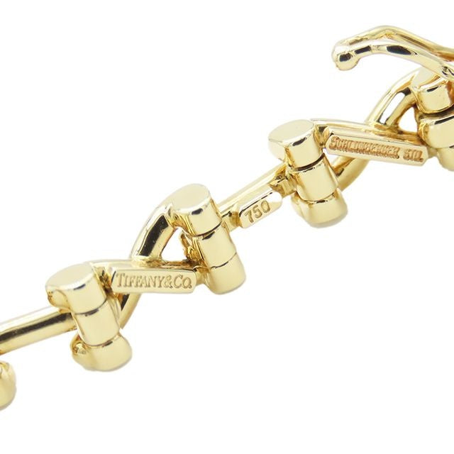 Tiffany & Co Jean Schlumberger Link Yellow Gold 18K Bracelet — view 5